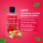 Skin'O Strawberry Scented Shower Gel - Image 3