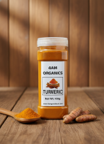 4AM Organics Turmeric (হলুদ গুড়া) Powder 100gm