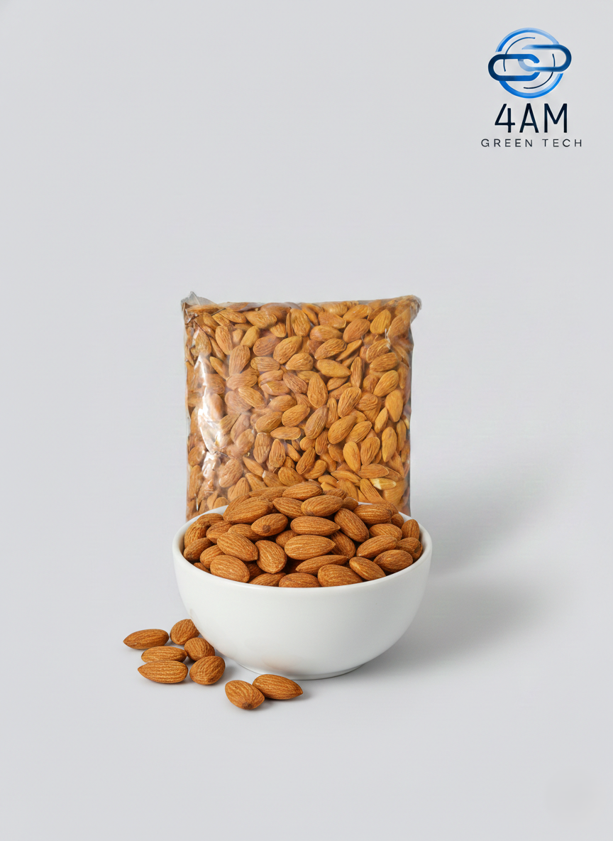 Almond_1Kg_Logo_1 কাঠ বাদাম। Almond | ১ কেজি - Image 1